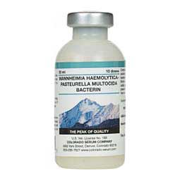 Mannheimia Haemolytica Pasteurella Multocida Bacterin Cattle, Goat & Sheep Vaccine Colorado Serum